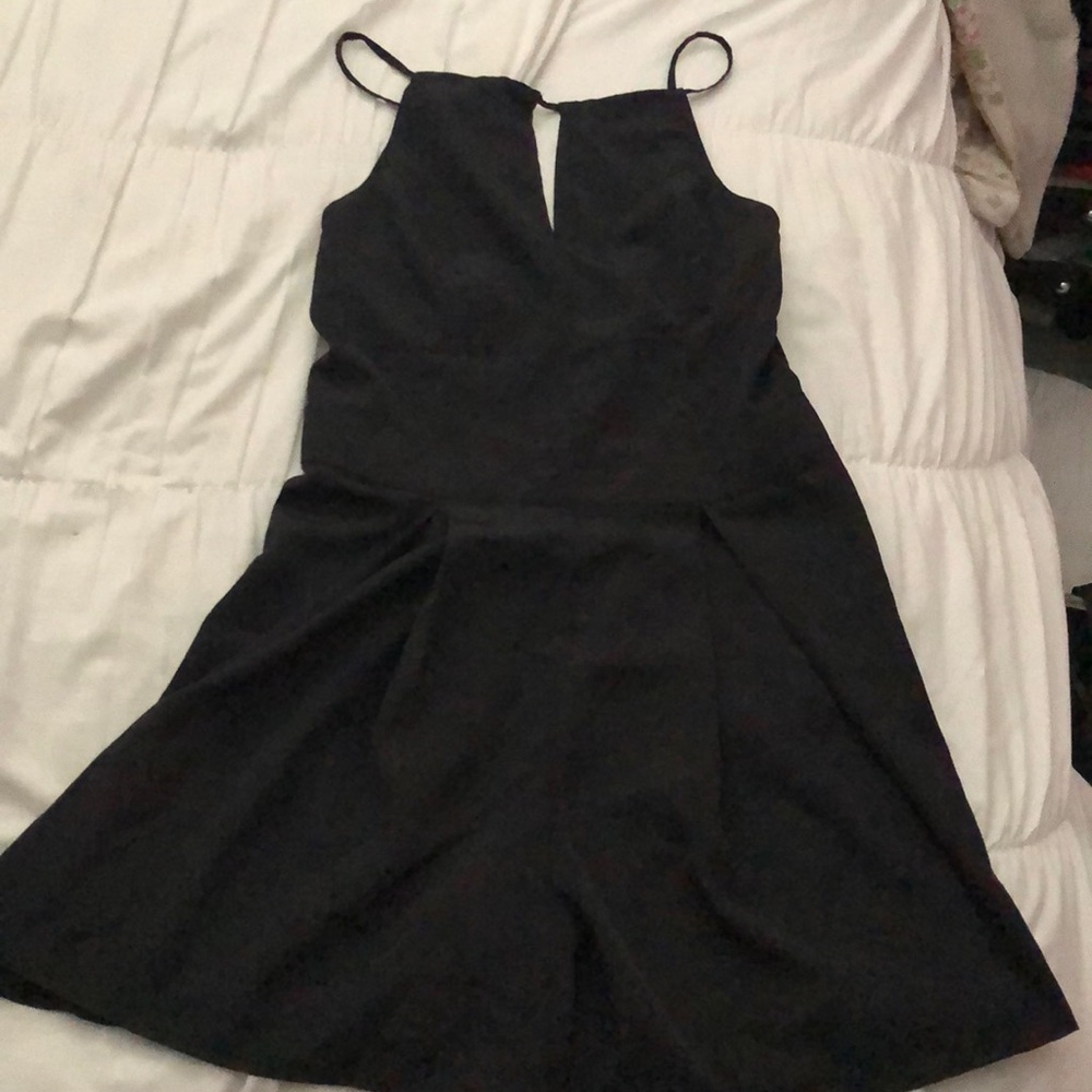 Hollister black romper